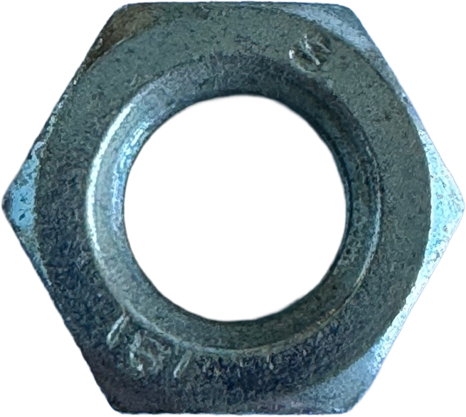 M12 HEX NUT (SILVER ZINC) [AA6163]