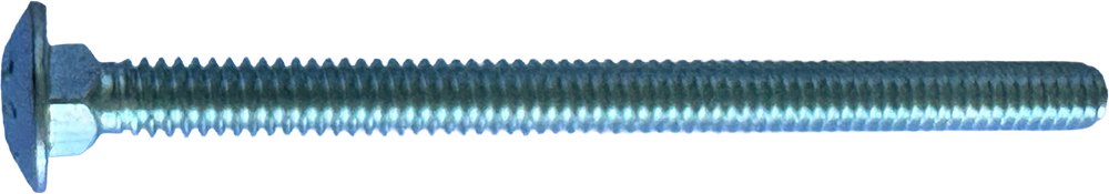 5/16-18 X 1 CARRIAGE BOLT (SILVER ZINC) [AA6175]
