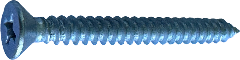 8 X 1-1/2 PFHSMS (SILVER ZINC) [AA6176]