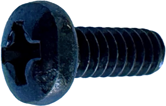 BOLT 6-32 X 3/8 PPHMS BLACK [AA6311]