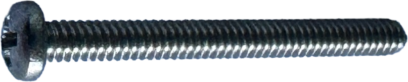 BOLT 2-56 X 7/8 PPHMS ZINC [AA6338]