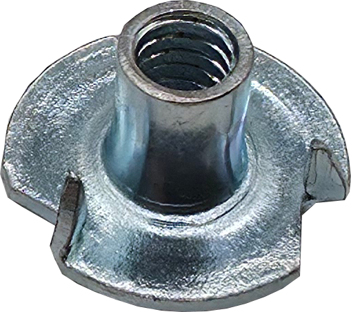 6-32 X 1/4 TEE NUT (SILVER ZINC) [AA6343]