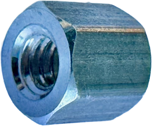 6-32 X 1/4 METAL HH SPACER [AA6412]