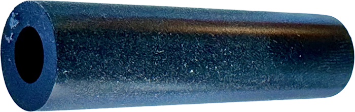 1/4 X 2 X 1/2 OD LDPE SPACER BLACK [AA6443]