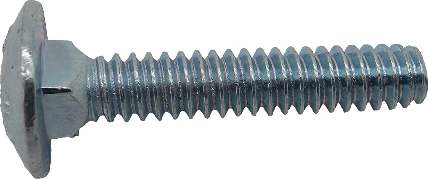 BOLT 10-24 X 1 CARRIAGE  ZINC [AA6448]