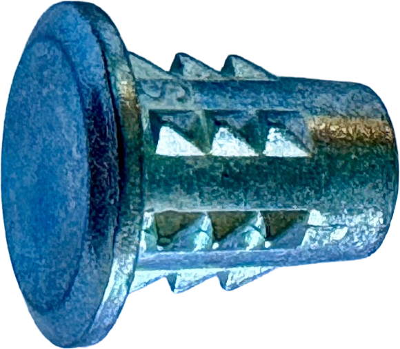 5/16-18 BARBED INSERT (CLOSED) SILVER ZINC [AA6463]