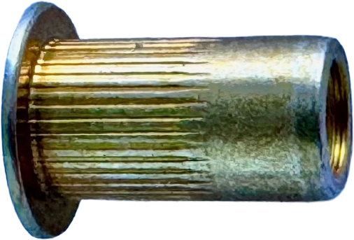 8-32 RIVET NUT (YELLOW ZINC) [AA6484]