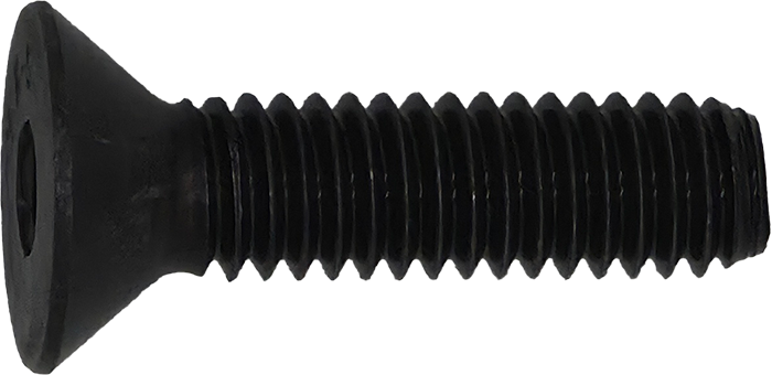5/16-18 X 1-1/4 FSHCS (BLACK OXIDE) [AA6496]