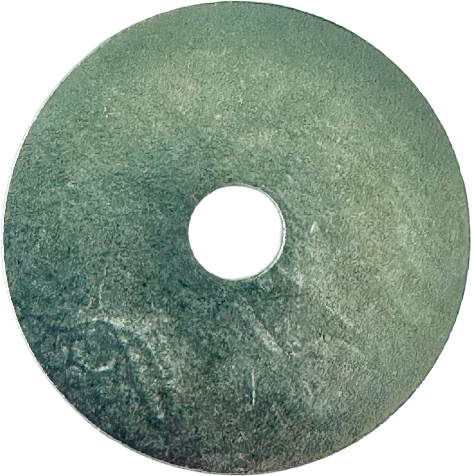 1/4 X 1-1/2 X .036-.132 FENDER WASHER (SILVER ZINC) [AA6519]