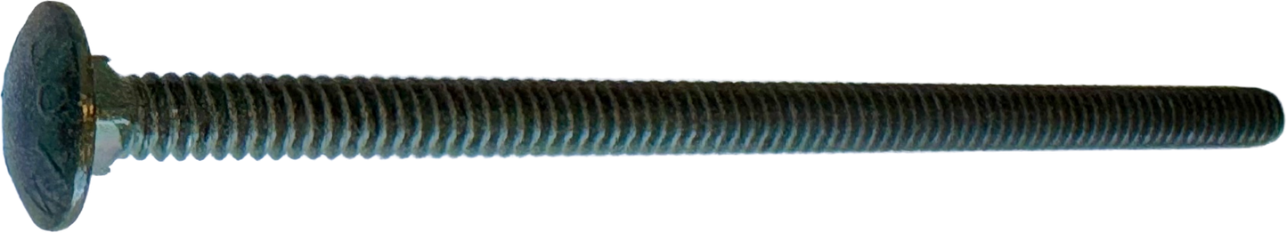 10-24 X 3-1/2 CARRIAGE BOLT (BLACK ZINC) [AA6740]