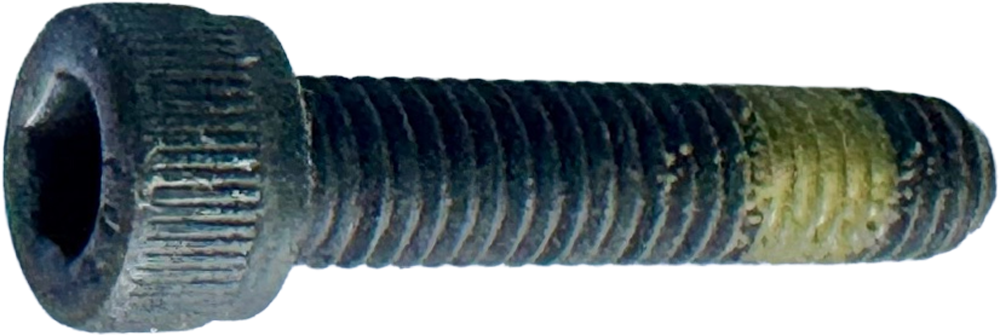 BOLT 10-32 X 7/8 SHCS W/ NYLON PIN (BLACK OXIDE) [AA6899]