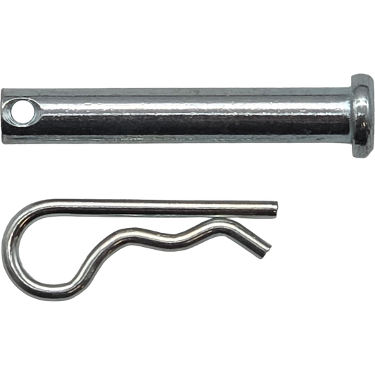 1/4 X 1-1/2 CLEVIS PIN W/ HAIRPIN (SILVER ZINC) [AA6971]