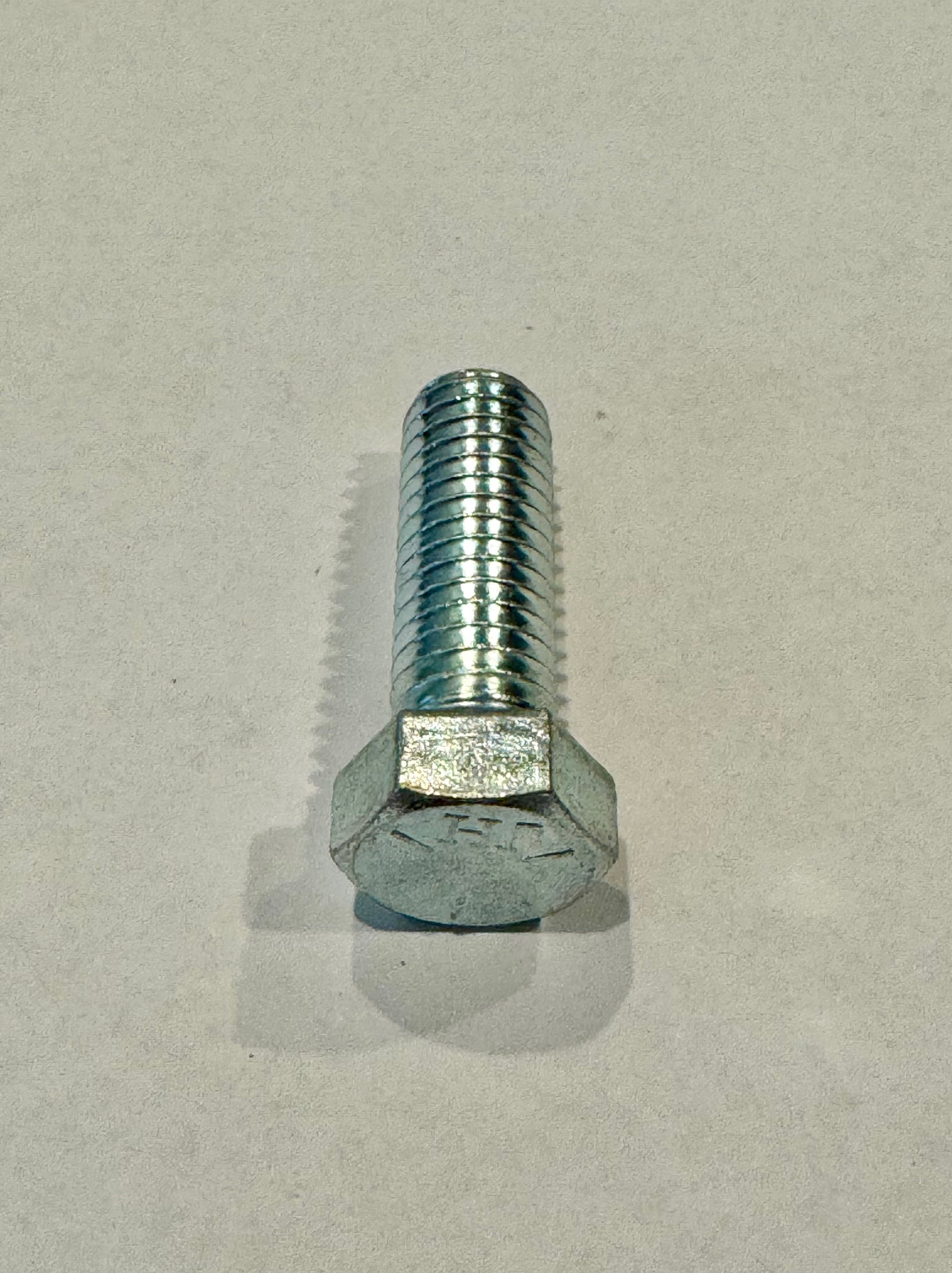 7/16-14 X 1-1/4 HHMB (FULL THREAD) SILVER ZINC [AA6980]