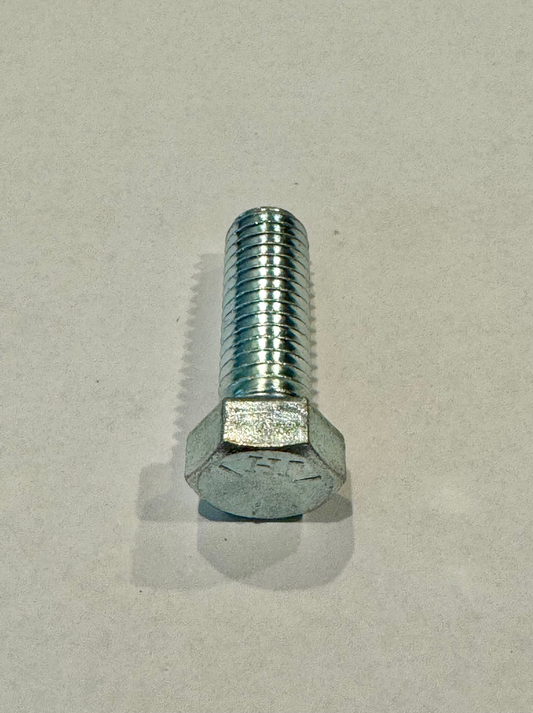 7/16-14 X 1-1/4 HHMB (FULL THREAD) SILVER ZINC [AA6980]