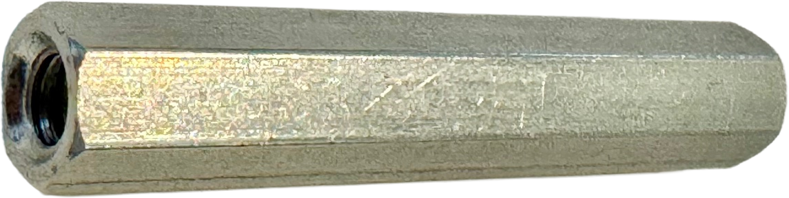8-32 X 1-1/2 X 1/4 HH ALUMINUM SPACER [AA6986]
