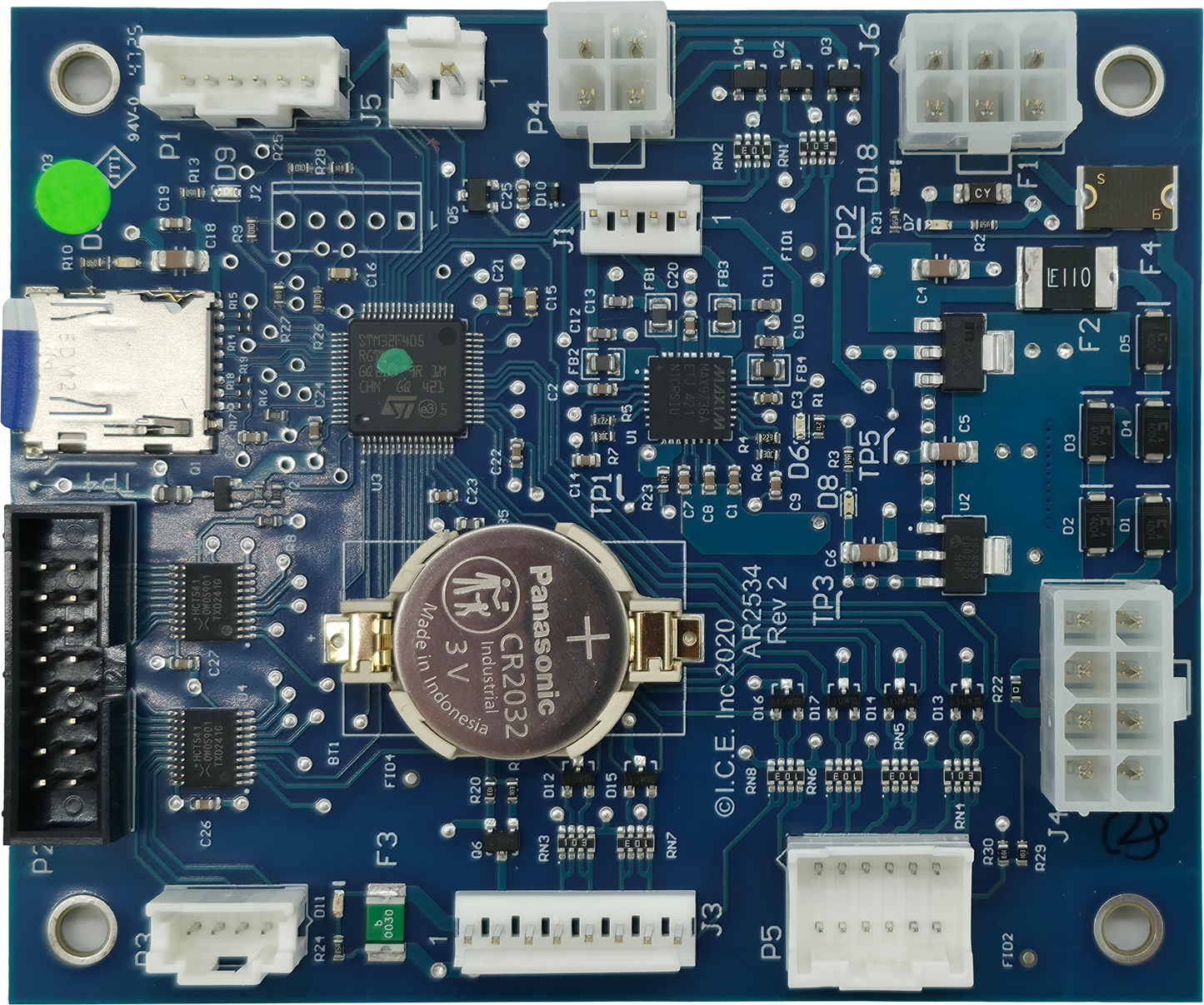 PCBA (HOME BOARD) W/ SD CARD MUST STATE SOFTARE [AR2534XX]