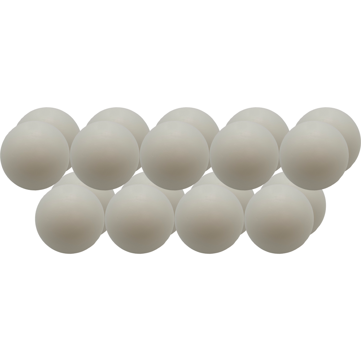BALL 3" WHITE (POLYPROPYLENE) ICE BALL [AR3024]