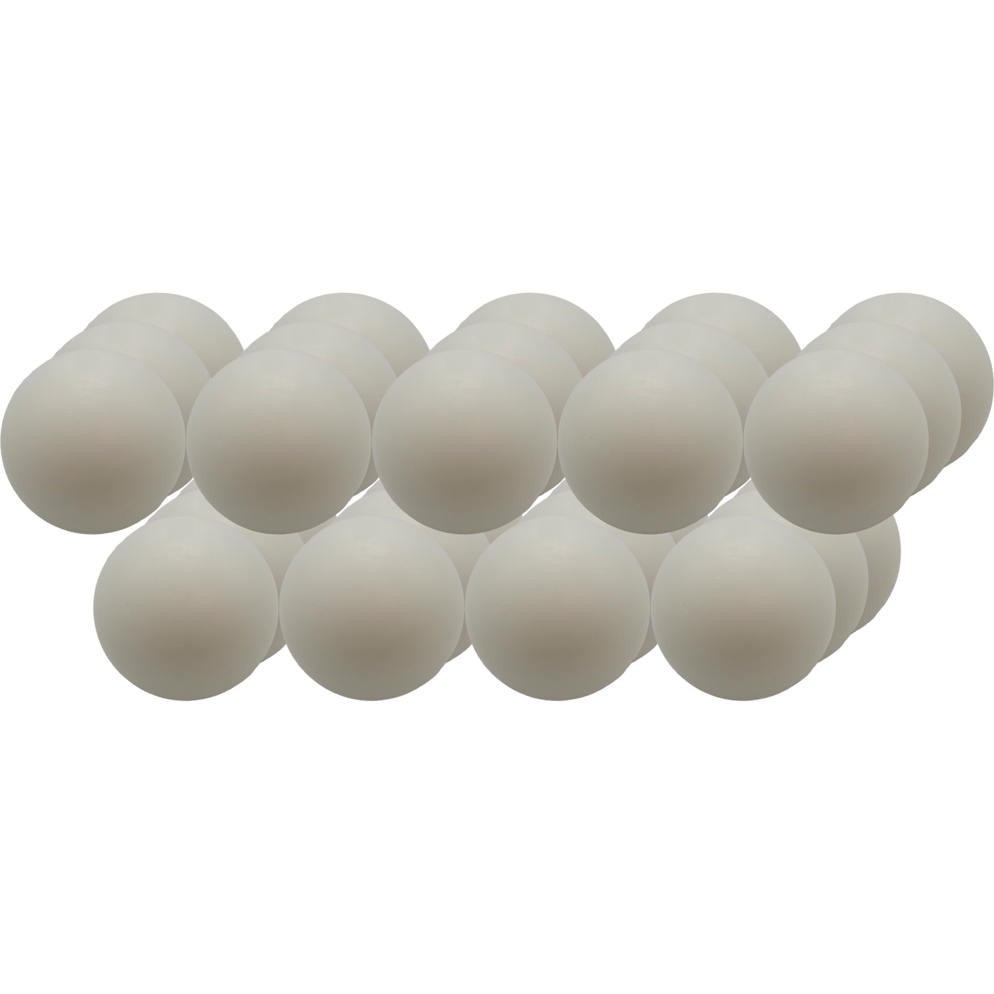 BALL 3" WHITE (POLYPROPYLENE) ICE BALL [AR3024]