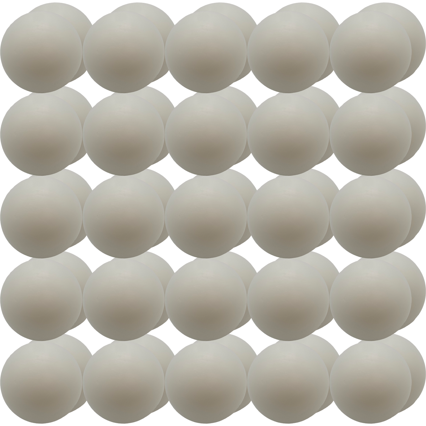 BALL 3" WHITE (POLYPROPYLENE) ICE BALL [AR3024]