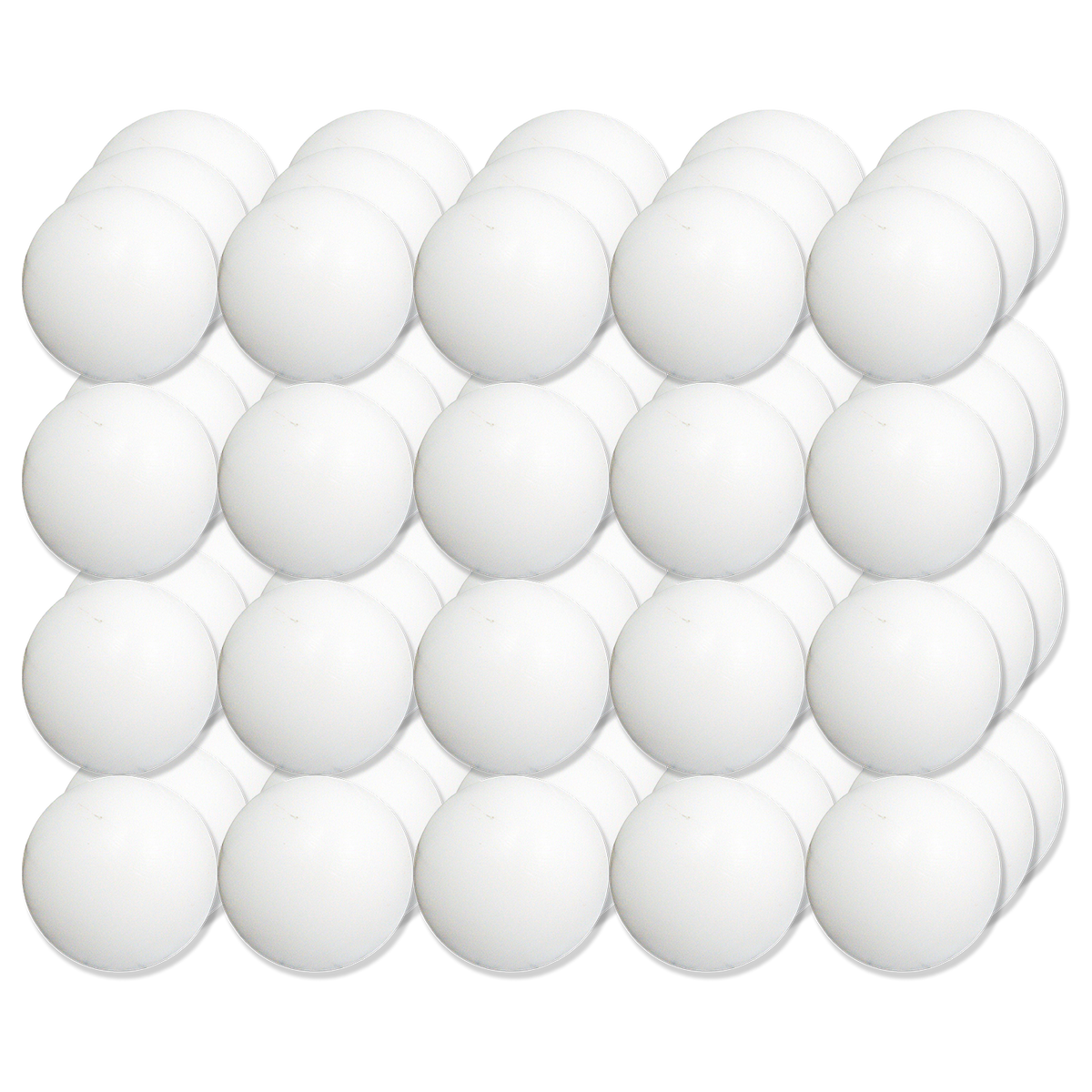 BALL 3" WHITE (POLYPROPYLENE) ICE BALL [AR3024]