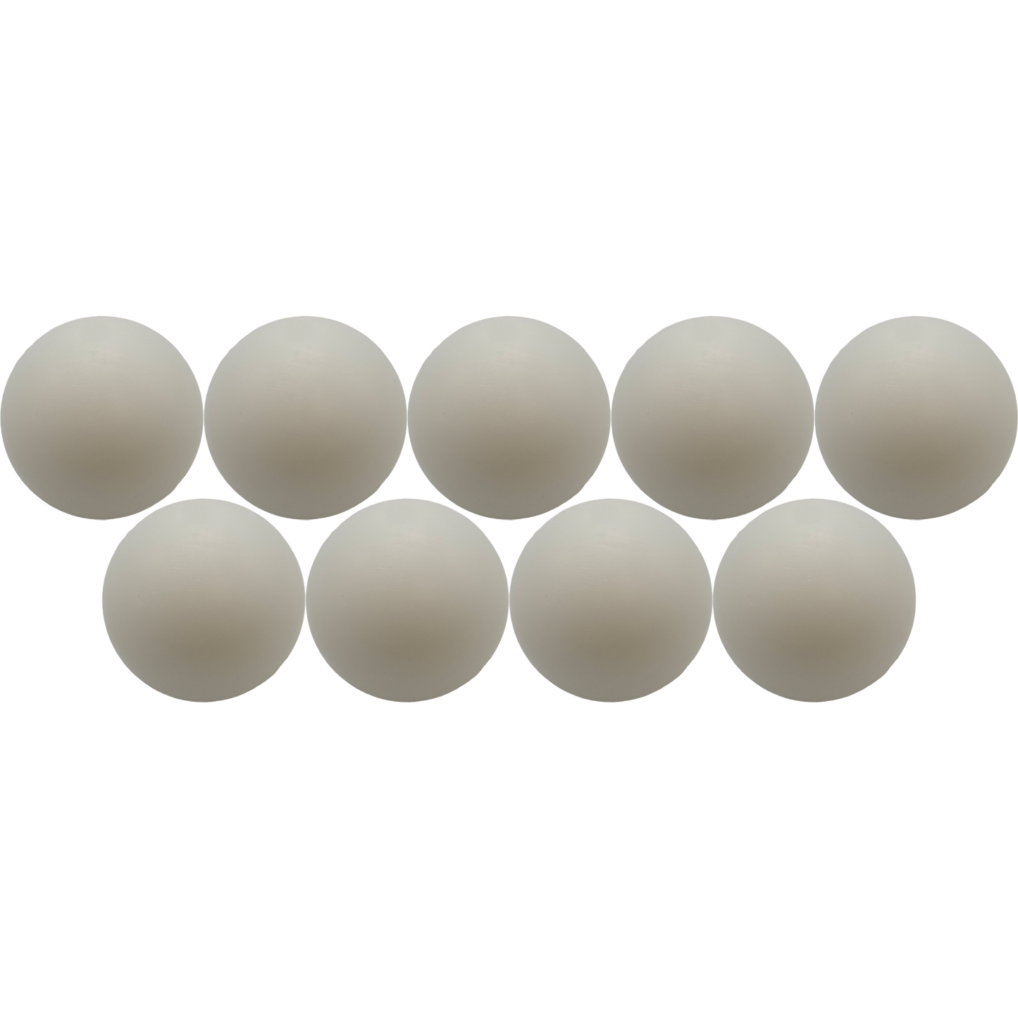 BALL 3" WHITE (POLYPROPYLENE) ICE BALL [AR3024]