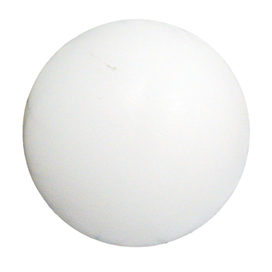 BALL 3" WHITE (POLYPROPYLENE) ICE BALL [AR3024]