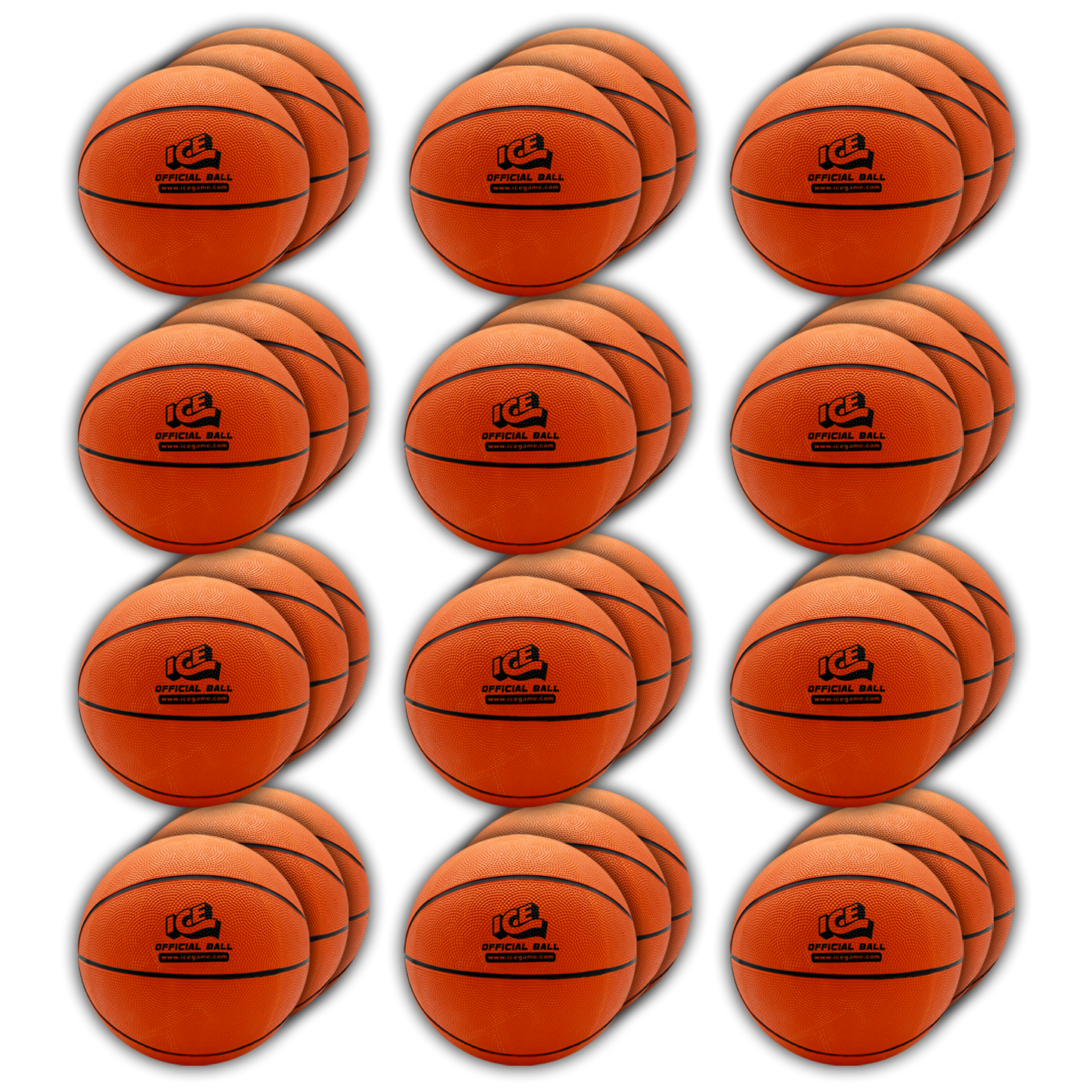 BASKETBALL  7" RUBBER (BB/BT/CEC HOOP TROOP) (50 PER CASE) [BB3001]