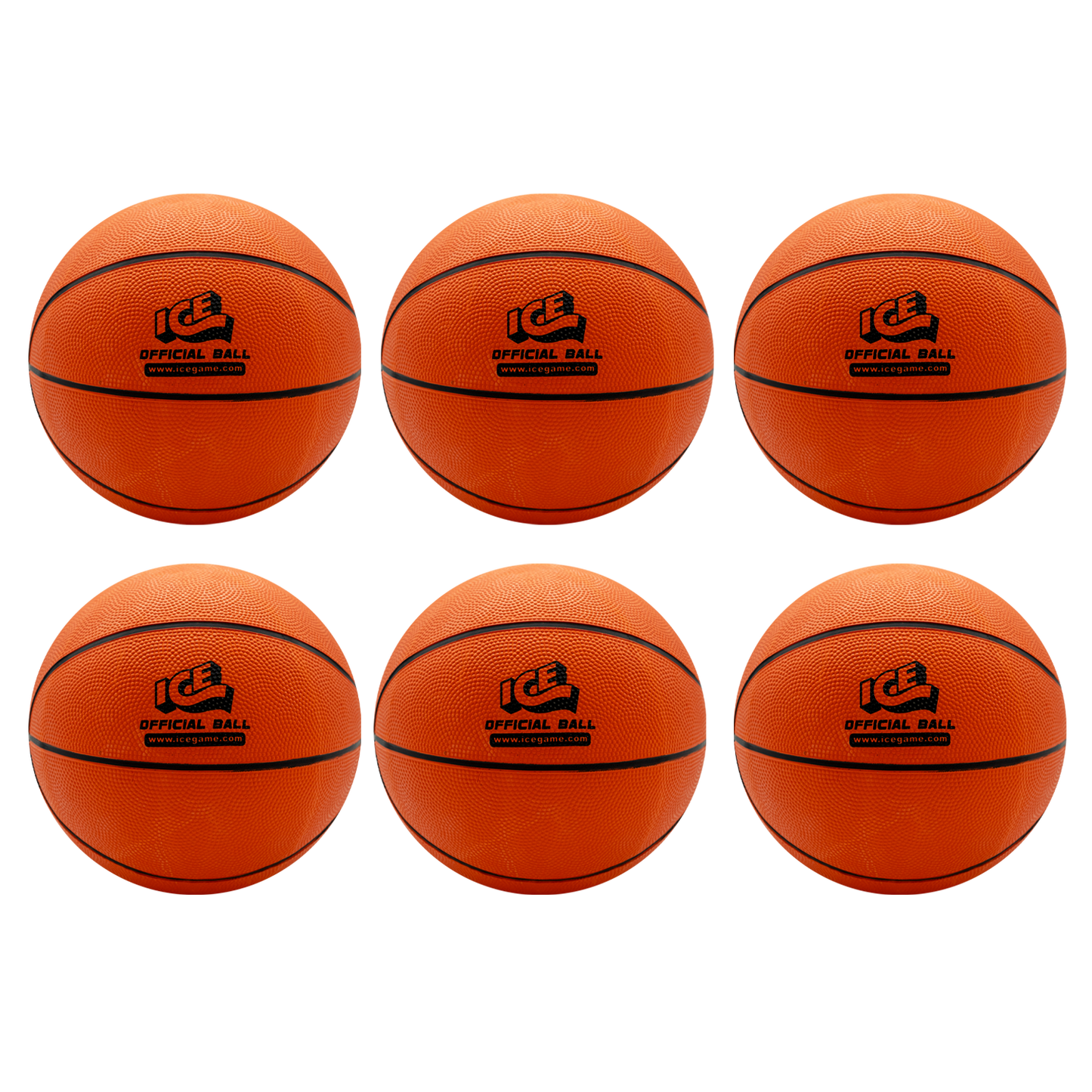 BASKETBALL  7" RUBBER (BB/BT/CEC HOOP TROOP) (50 PER CASE) [BB3001]