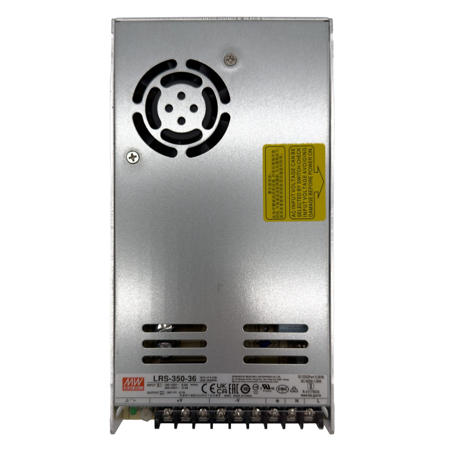 POWER SUPPLY +36VDC 9.72A (ROHS) [BC2010]