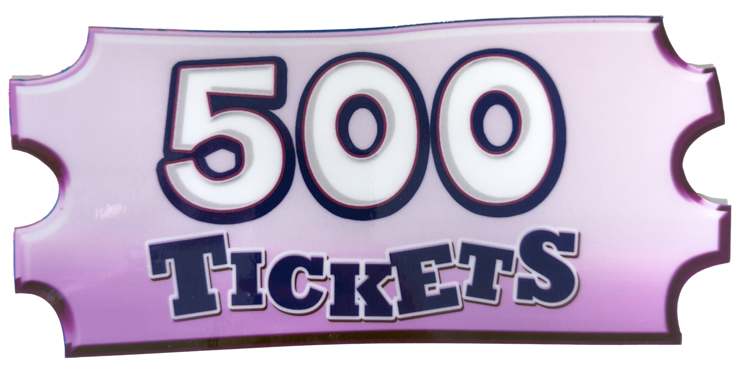 DECAL (MARQUEE 500 TICKETS) [BL7215]