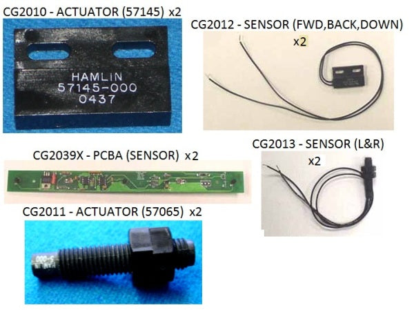 CG SENSORS (42) [CGSENSORKIT] for ICE game(s)