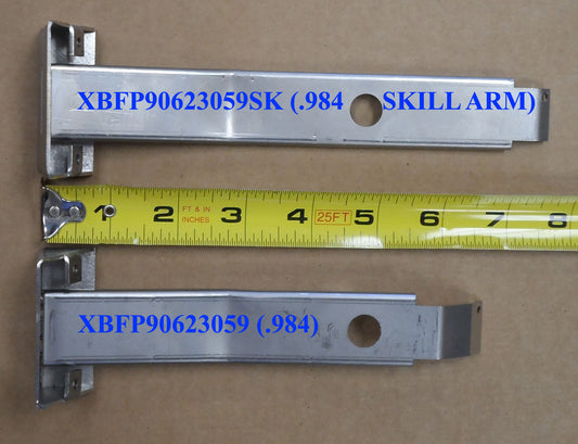 COIN CHUTE .984 SKILL ARM (LONGER THAN XBFP90623059) [XBFP90623059SK] for ICE game(s)