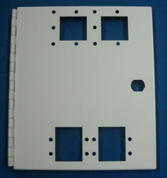 COIN DOOR  (DUAL ENTRY DOOR FOR TRI ASY) WHITE [WA5001A-P700] for ICE game(s)