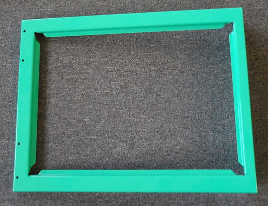 COIN DOOR FRAME (GREEN) [CC1022-P403] for ICE game(s)