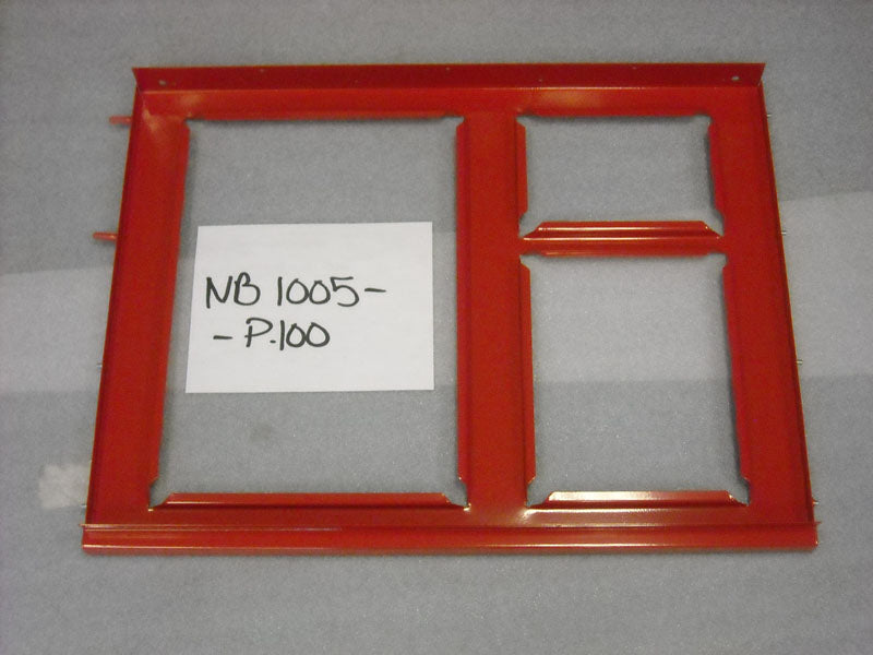 COIN DOOR FRAME (RED) [NB1005-P100] for ICE game(s)