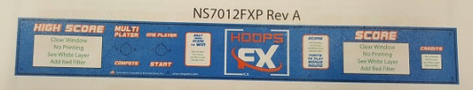 CONTROL PANEL (MAT/PRINT) HOOP FX [NS7012FX] for ICE game(s)