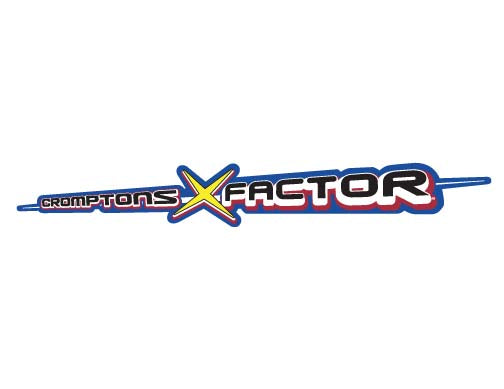 DECAL (ASY FRONT MARQUEE X FACTOR LOG) [CX7029] for ICE game(s)