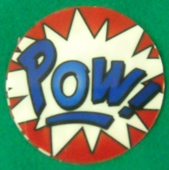 DECAL (BUTTON) - POW- [WK7206] for ICE game(s)
