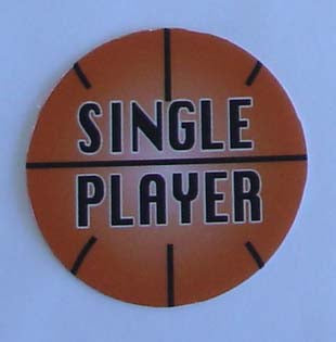 DECAL (BUTTON SINGLE PLAYER) [CB7107] for ICE game(s)