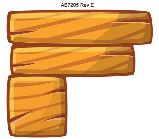 Placeholder for DECAL (CABINET REAR UPPER LEFT) [AB7205] for ICE game(s)