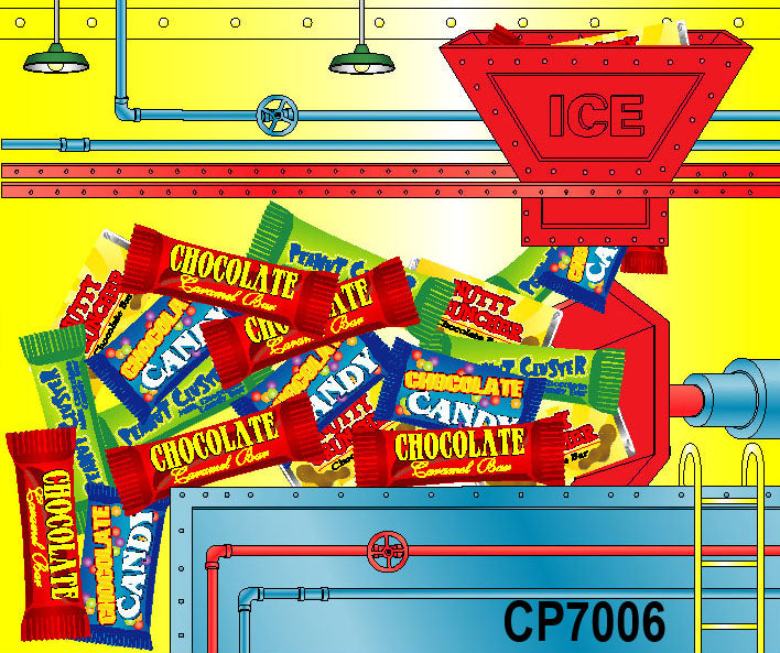 DECAL (CABINET RIGHT) [CP7006] for ICE game(s)