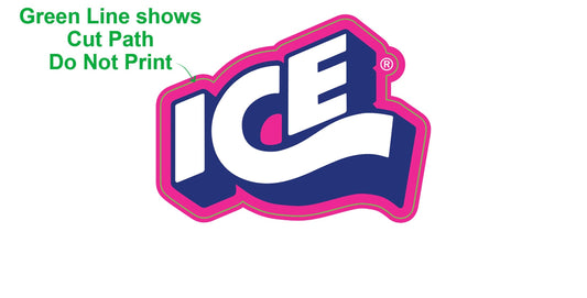 DECAL (CASH BOX LOGO) [WL7013] for ICE game(s)