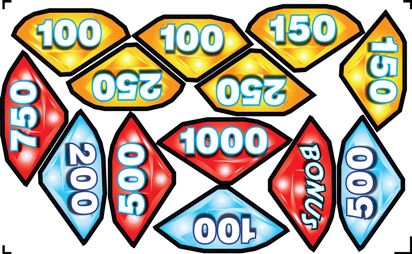 DECAL (DIAMOND SET FOR $2 WHEEL) INCLUDES ENVELOPE [VW7007C] – ICE ...