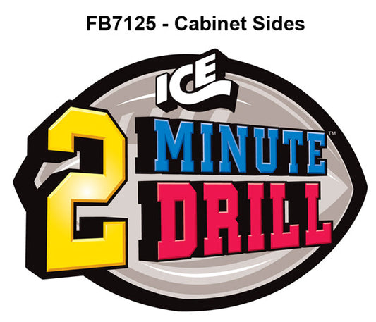 DECAL (FRONT CABINET SIDE) [FB7125] for ICE game(s)