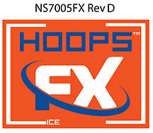 DECAL (FRONT CABINET SIDE HOOP FX) [NS7005FX] for ICE game(s)