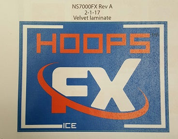 DECAL (HOOP FX FLOOR) [NS7000FX] for ICE game(s)