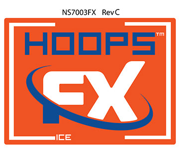 DECAL (HOOP FX REAR CABINET) [NS7003FX] for ICE game(s)