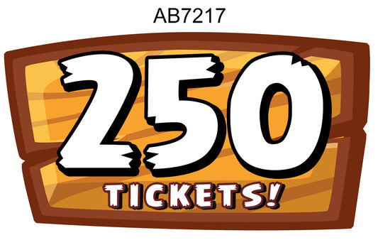 DECAL (INNER MARQUEE 250 TICKETS) [AB7223] for ICE game(s)