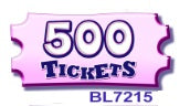 DECAL (MARQUEE 500 TICKETS) [BL7215] for ICE game(s)