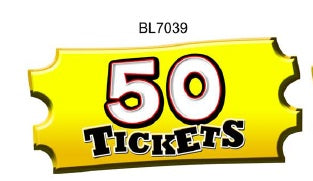 DECAL (MARQUEE TICKET 50) [BL7039] for ICE game(s)